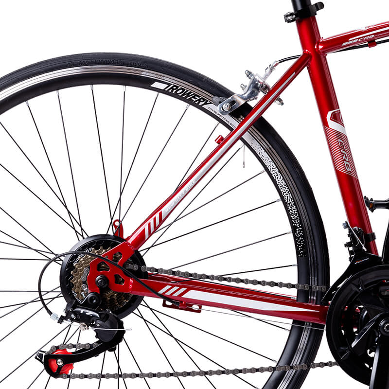 Ares 21 Cambios Acero / Rojo